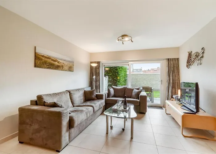 Luxury With Garden Close To The Lägenhet Oostende